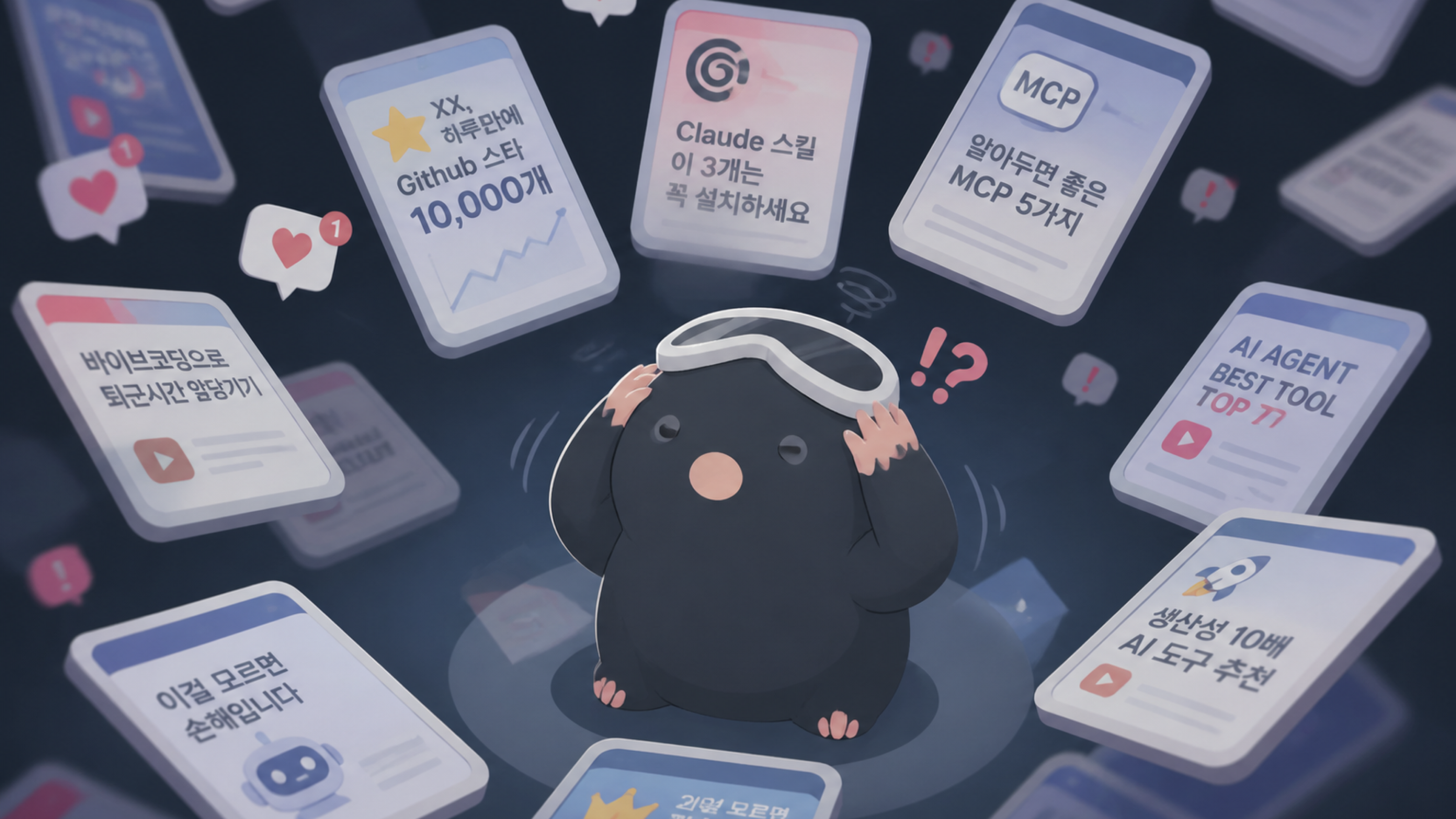 왜 다들 좋은 도구를 찾아 헤메나?